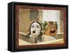 Mosaic Depicting Theatrical Masks, from Rome, Italy-null-Framed Stretched Canvas