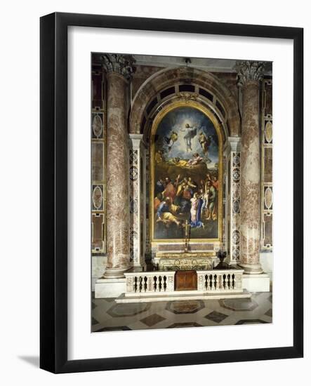 Mosaic Depicting Transfiguration, from Original by Raphael-null-Framed Giclee Print