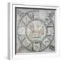 Mosaic Depicting Triumph of Dionysus, Unearthed in Sarsina, 3rd Century-null-Framed Giclee Print