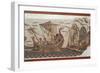 Mosaic Depicting Ulysses and the Sirens' Island from Thugga, Dougga, Tunisia-null-Framed Giclee Print