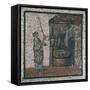 Mosaic Depicting Wine Press, from St Romain En Gal, 3rd Century-null-Framed Stretched Canvas