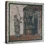 Mosaic Depicting Wine Press, from St Romain En Gal, 3rd Century-null-Stretched Canvas