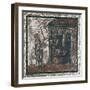 Mosaic Depicting Wine Press, from St Romain En Gal, 3rd Century-null-Framed Giclee Print