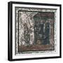 Mosaic Depicting Wine Press, from St Romain En Gal, 3rd Century-null-Framed Giclee Print