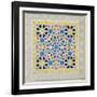 Mosaic Design from the Alhambra, from 'The Arabian Antiquities of Spain', published 1815-James Cavanagh Murphy-Framed Giclee Print