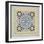 Mosaic Design from the Alhambra, from 'The Arabian Antiquities of Spain', published 1815-James Cavanagh Murphy-Framed Giclee Print