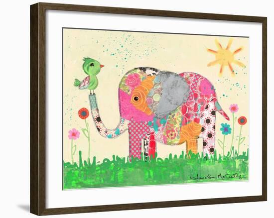 Mosaic Elephant-Jennifer McCully-Framed Giclee Print