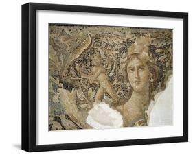 Mosaic Floor from a Roman Villa at Sepphoris Depicting Scenes from the Life of Dionysus-null-Framed Giclee Print