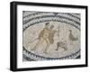 Mosaic Floor of Hunting Scene, Roman Archaeological Site of Volubilis, North Africa-R H Productions-Framed Photographic Print