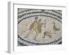 Mosaic Floor of Hunting Scene, Roman Archaeological Site of Volubilis, North Africa-R H Productions-Framed Photographic Print