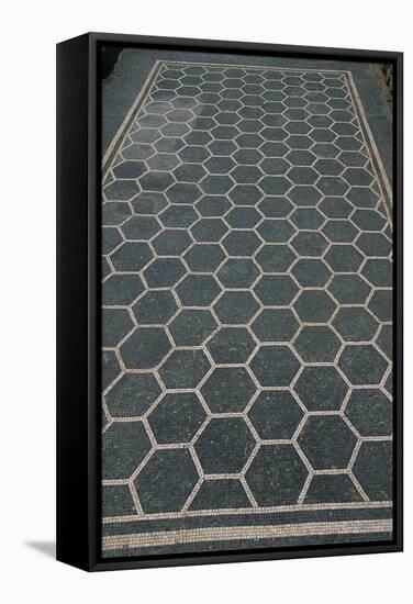 Mosaic Floor, Roman City of Emporiae-null-Framed Stretched Canvas
