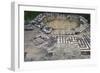 Mosaic Floors, Rockbourne Roman Villa, Hampshire, England, United Kingdom-null-Framed Giclee Print