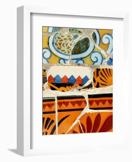 Mosaic Fragments II-Vision Studio-Framed Art Print