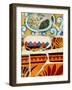 Mosaic Fragments II-Vision Studio-Framed Art Print