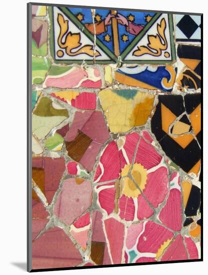 Mosaic Fragments III-Vision Studio-Mounted Art Print