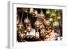 Mosaic Glass Turkish Lights on Display, Grand Bazaar (Kapali Carsi), Istanbul, Turkey-Ben Pipe-Framed Photographic Print