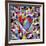 Mosaic Heart II-Carolee Vitaletti-Framed Art Print