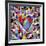 Mosaic Heart II-Carolee Vitaletti-Framed Art Print