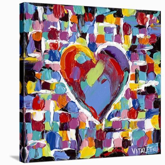 Mosaic Heart II-Carolee Vitaletti-Stretched Canvas