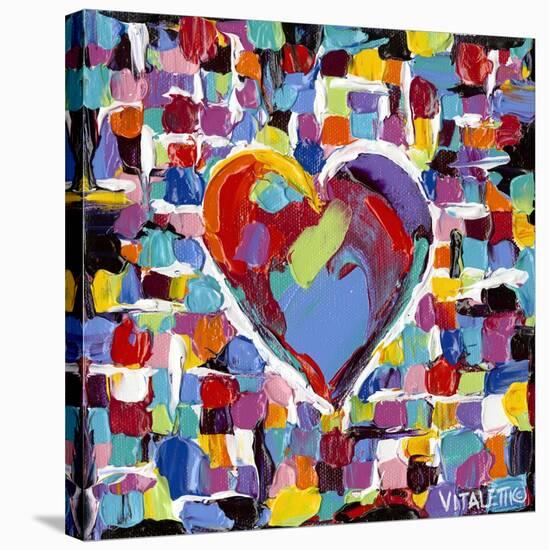 Mosaic Heart II-Carolee Vitaletti-Stretched Canvas