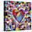 Mosaic Heart II-Carolee Vitaletti-Stretched Canvas