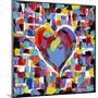 Mosaic Heart II-Carolee Vitaletti-Mounted Art Print