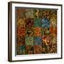 Mosaic I-Douglas-Framed Giclee Print