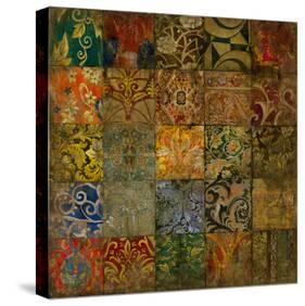 Mosaic II-Douglas-Stretched Canvas