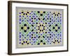 Mosaic in Dado of the Door in the Hall of the Two Sisters, Alhambra-James Cavanagh Murphy-Framed Giclee Print