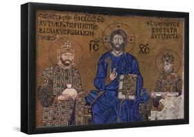 Mosaic in Hagia Sophia-null-Framed Poster