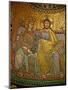 Mosaic in the Apse with Christ and the Virgin Mary-null-Mounted Giclee Print