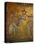 Mosaic in the Apse with Christ and the Virgin Mary-null-Stretched Canvas
