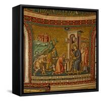 Mosaic in the Apse with the Adoration of the Magi-null-Framed Stretched Canvas