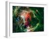 Mosaic Is of the Soul Nebula, Also Known As the Embryo Nebula, IC 1848, Or W5-Stocktrek Images-Framed Photographic Print