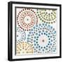 Mosaic Mandalas I-Erica J. Vess-Framed Art Print