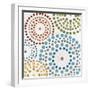 Mosaic Mandalas I-Erica J. Vess-Framed Art Print