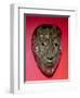 Mosaic Mask, from Palenque, Chiapas-Mayan-Framed Giclee Print