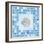 Mosaic Moonshell-Paul Brent-Framed Art Print