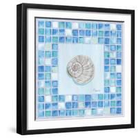 Mosaic Moonshell-Paul Brent-Framed Art Print