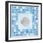 Mosaic Moonshell-Paul Brent-Framed Art Print