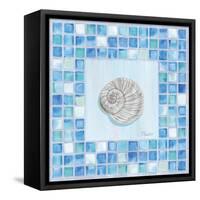 Mosaic Moonshell-Paul Brent-Framed Stretched Canvas