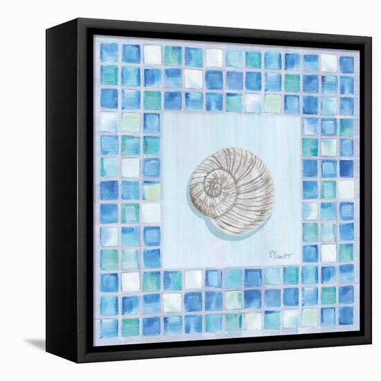 Mosaic Moonshell-Paul Brent-Framed Stretched Canvas