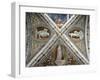 Mosaic Niches and Statues, Detail of Frescoes by Girolamo Romanino-null-Framed Giclee Print