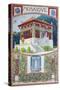 Mosaic Of A Fancy Home- 1905- Rene Binet-Cesar Ojeda-Stretched Canvas