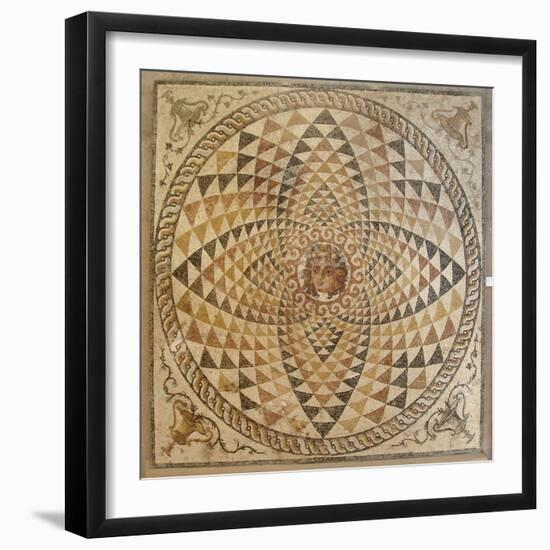 Mosaic of a Roman Villa, Corinth Museum, Korinthia, Peloponnese, Greece-Prisma Archivo-Framed Photographic Print