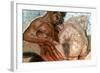 Mosaic of a Satyr and Nymph, House of Faun, Pompeii, Italy-null-Framed Giclee Print