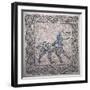 Mosaic of a Unicorn, 13th c. National Museum, Ravenna, Italy-null-Framed Art Print