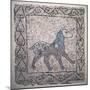 Mosaic of a Unicorn, 13th c. National Museum, Ravenna, Italy-null-Mounted Art Print