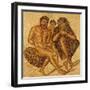 Mosaic of Berbers in Chains, from Judicial Basilica or Great Basilica, Tipasa, Algeria-null-Framed Giclee Print