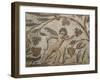 Mosaic of Cherubs Harvesting Wine, from Algeria-null-Framed Giclee Print